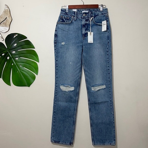 Good American Good '90s Icon In Blue065 Size 4 - Picture 6 of 10